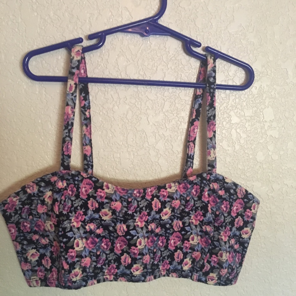 Forever 21 Floral Bralette Top